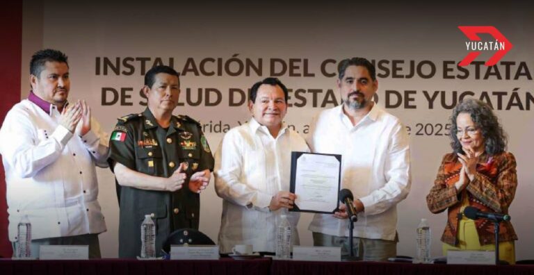 Yucatán escribe nuevo capítulo en salud con instalación del Consejo Estatal