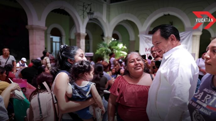 Más de 13,800 madres solas se benefician con programa Mujeres Renacimiento en Yucatán
