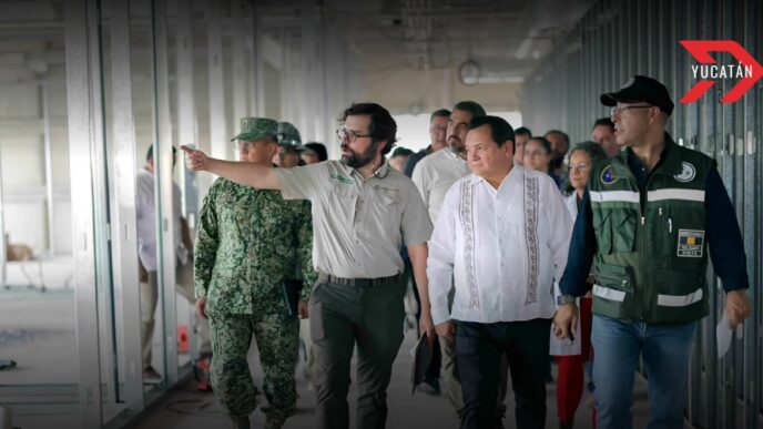 Yucatán avanza en la construcción del hospital más grande del sureste mexicano